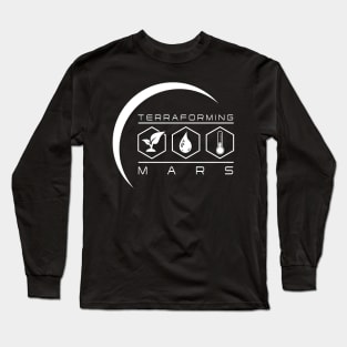 Terraforming Mars - Planet Design Long Sleeve T-Shirt